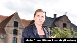 Данската премиерка Мете Фредериксен. 