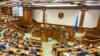 Același prezidiu ca și în legislatura precedentă: Igor Grosu (partidul PAS, în centru) - președinte, Doina Gherman (PAS) și Vlad Batrîncea (PSRM) - vicepreședinți.
