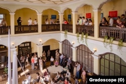 Вътрешността на сградата на Сточна гара по време на едно от предишните събития "Градоскоп"