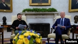 Ukrajinski predsjednik Volodimir Zelenski predstavio je svoj "plan pobjede" američkom predsjedniku Joeu Bidenu tokom posjete Washingtonu u septembru.