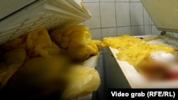 Frigoriferë me placenta në Klinikën e Gjinekologjisë në Prishtinë.