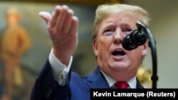 Американскиот претседател Доналд Трамп 