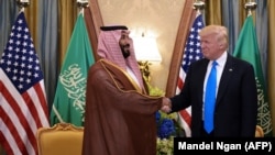 Donald Trump, predsjednik SAD i princ Muhamed bin Salman 20. maj, 2017.
