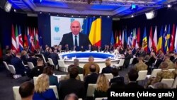 Ilie Bolojan, președintele interimar al României, le-a vorbit prin videoconferință liderilor de la Kiev.