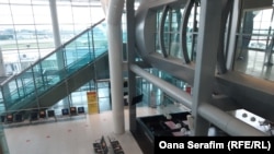 Aeroportul internațional Otopeni de lângă București, iunie 2020.