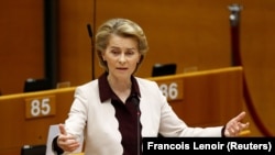 Претседателката на Европската комисија Урсула Фон Дер Лајен 