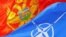 Zastave Crne Gore i NATO