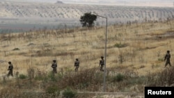 Turski vojnici na sirijsko-turskoj granici, februar 2020.