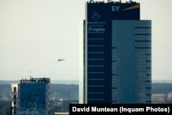 Turnul din București în care se află și sediul Hidroelectrica